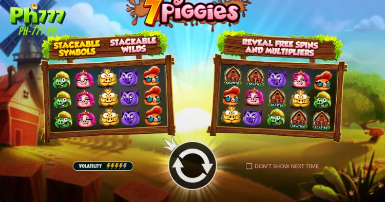 7 Piggies Slot game