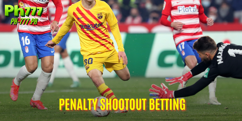 Penalty betting only appears in knockout matches